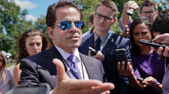 'I'm a straight shooter': White House communications director Anthony Scaramucci. 