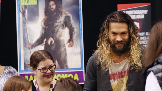 Jason Momoa, star of DC's Aquaman, currently filming in Australia.