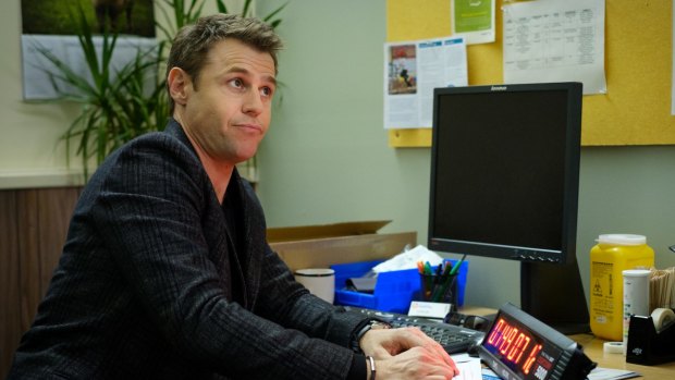 Rodger Corser is back as Hugh Knight in <i>Doctor Doctor</i>. 