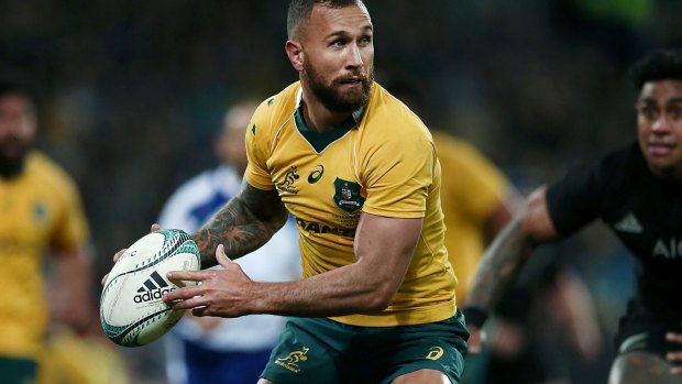 Given another run at No.10: Quade Cooper.