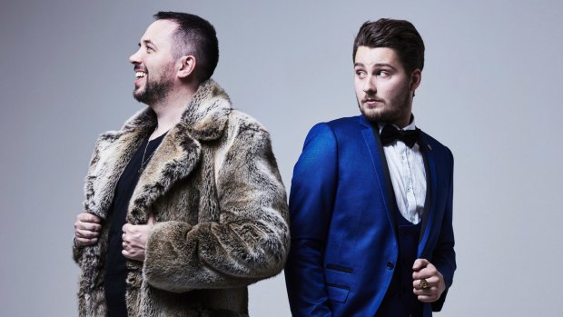 Causing a ruckus: Abandoman's hip-hop show is fast-paced and fully improvised.
