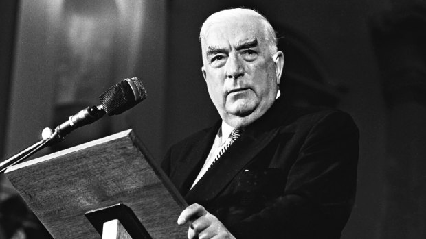 Sir Robert Menzies lost the job of prime minister in 1941, but came back in 1949 to run Australia for another 17 years. 