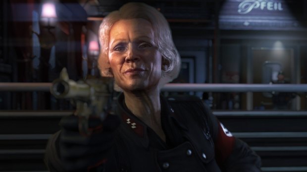 Even the bad guys in Wolfenstein: The New Order have their thoughts, actions and identities tied to the human experience, the game's creative director says.