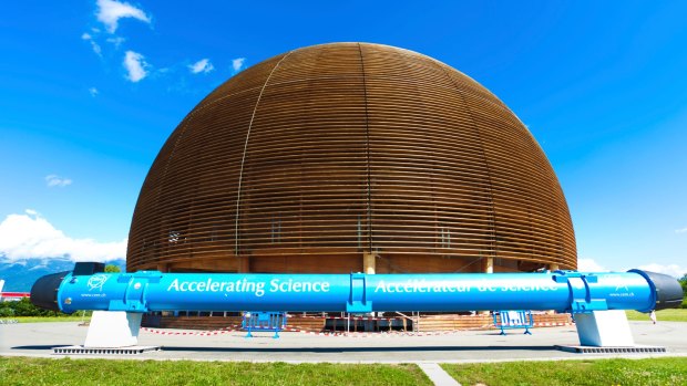 CERN in Switzerland – home to the Large Hadron Collider – is where Brian Cox spends much of his time. He says evidence for extra dimensions could one day be discovered there.