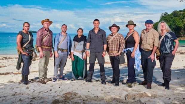 The older group in series 4 of The Island.