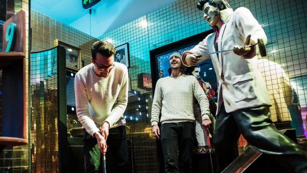 Newtown Social Club has been turned into Sydney's first licensed putt putt bar.