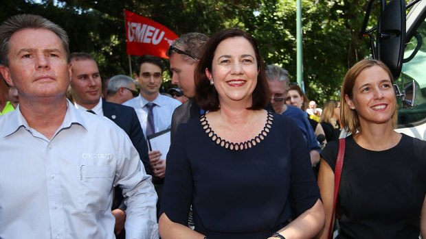 Annastacia Palaszczuk's government has suffered its first major leak eight months after taking power in Qld. 