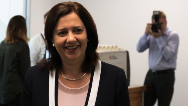 Queensland Premier Annastacia Palaszczuk is trying to drum up support for help lockout laws.