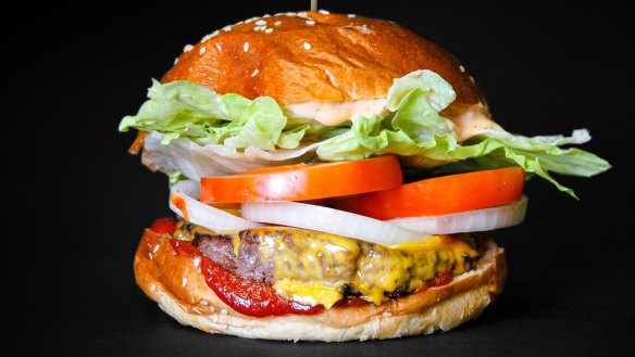 Butter's classic burger is one of the first items to use Impossible Beef in Australia.