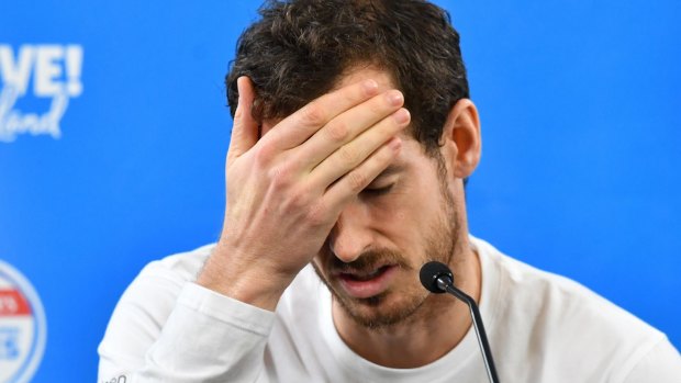 Career over? Andy Murray.