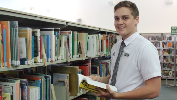 Daniel Phelan and 60 other students will be sitting their HSC in Singapore, at the same time as more than 70,000 students in NSW. 
