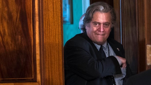 The emerging feud is largely fueled by Steve Bannon's desire to stay relevant in the aftermath of his dismissal from the White House.