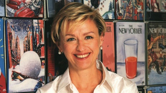 Tina Brown, in the offices of The New Yorker in  May 1998.