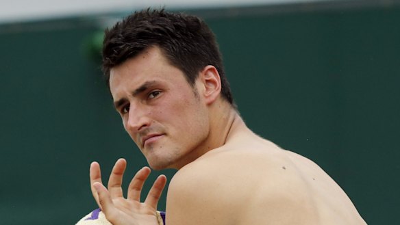 Keen to speak his mind: Bernard Tomic.