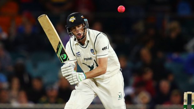 Adam Voges isn't a fan of the pink ball used in the Prime Minister's XI clash.