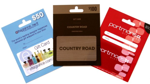 Gift cards for many brands are readily available at places such as  supermarkets and the post office.