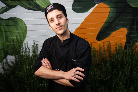 Chef Daniele Vischetti, previously of Vue de monde,  now works at FareShare.