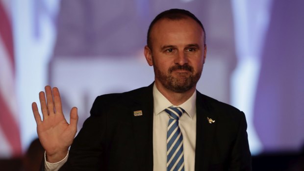 ACT Chief Minister Andrew Barr has been accused of 'gouging' homebuyers.