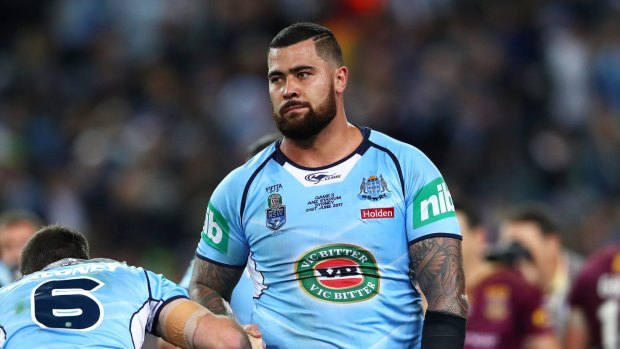 Andrew Fifita of the NSW Blues.