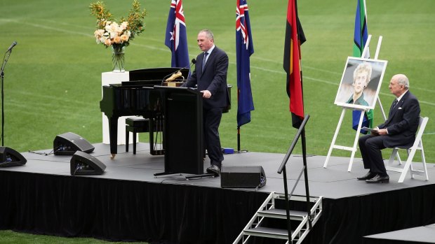 Deputy Prime Minister Barnaby Joyce said Cuthbert was an "icon".
