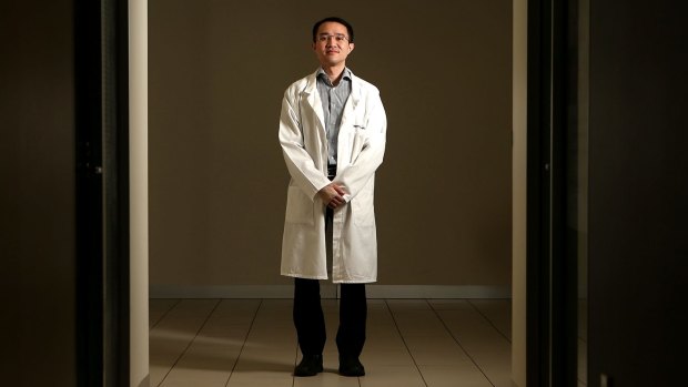 Dr Michael Wong almost died three years ago in a stabbing attack at Western Hospital.