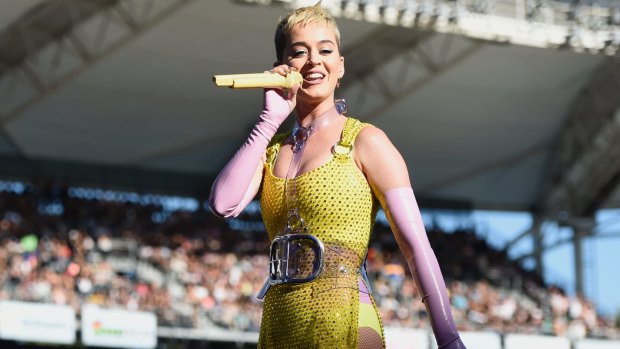 Katy Perry performs at Wango Tango in May.