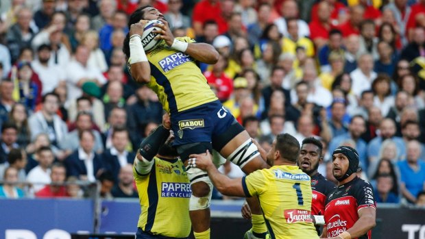 Aussies abroad: Sitaleki Timani, one of a strong Australian contingent, helped Clermont to the French national title.