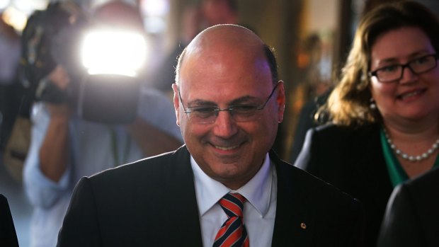 Senator Arthur Sinodinos is a former finance director and treasurer of the NSW Liberal Party.