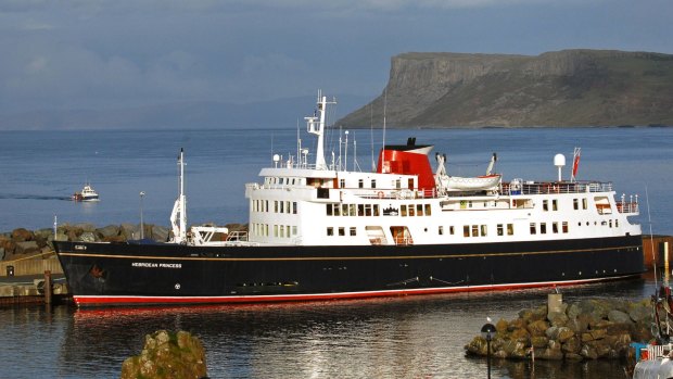 The 49-passenger Hebridean Princess.