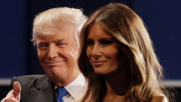 Was Donald Trump married to his wife Melania at the time he made the comments?