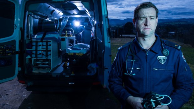 NSW Ambulance Service Paramedic based at Tumut John Larter. 