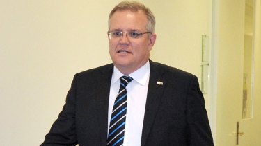 "We're not going to allow ... just decisions to tumble out of the sky": Scott Morrison.
