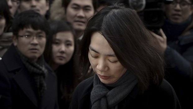 Heather Cho has been found guilty over an on-board incident dubbed 'nut rage'