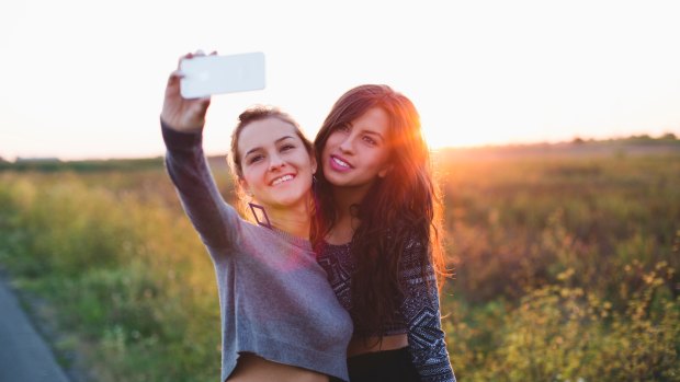 Over 94 per cent of Australian teenagers own a smart phone.