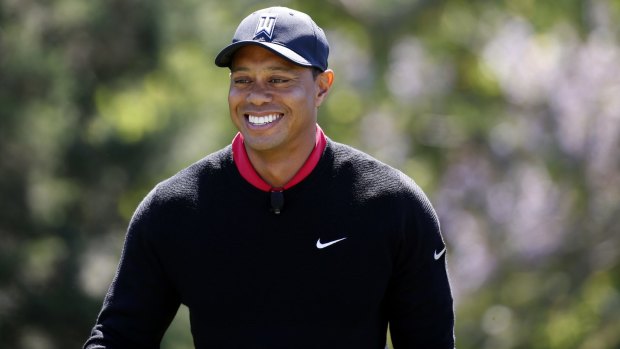 Struggling to return to fitness: Tiger Woods.