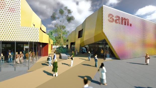 MvS Architects' proposal for SAM.