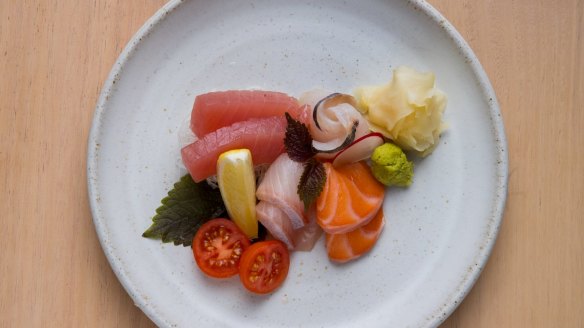 Sashimi combo.