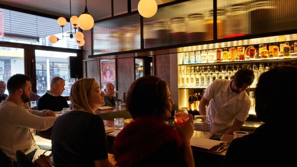 Sit at the bar and soak up the buzz at Maha Bar.