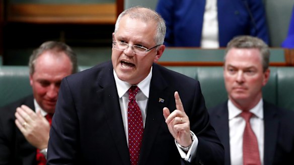 Treasurer Scott Morrison 