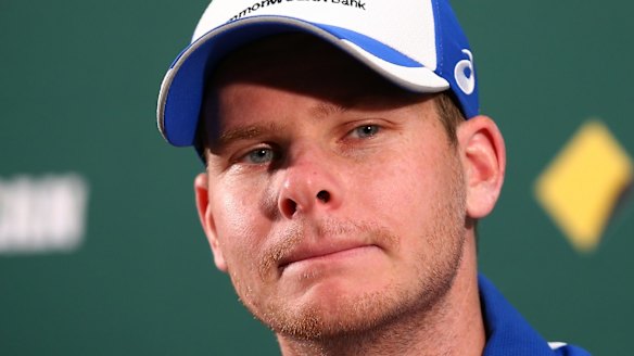 Snake eyes: Smith dismissed Dale Steyn's comments as "fast bowler talk".