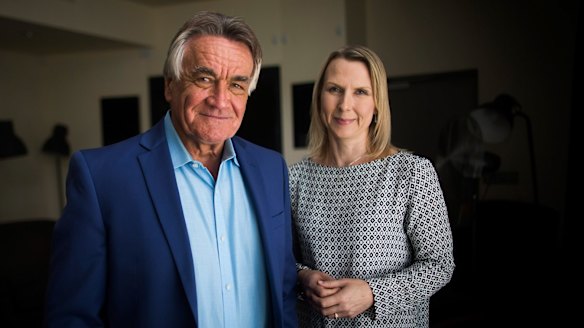 'She constantly refreshes the program': Cassidy with <i>Insiders</i> executive producer Kellie Mayo.