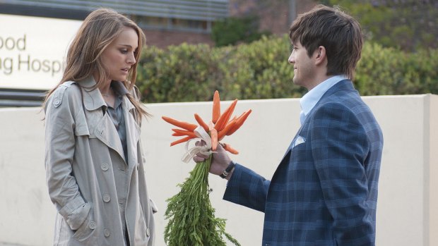 No, she doesn't want your carrots, Ashton. 