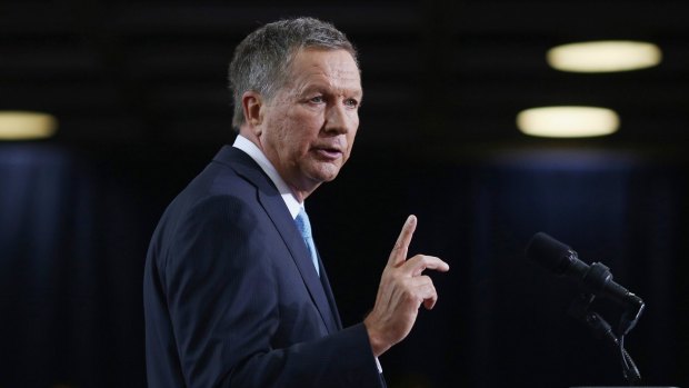 John Kasich announces his candidacy in Ohio.