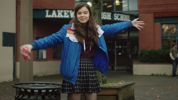 Fever-pitch performance: Hailee Steinfeld as Nadine in <i>The Edge of Seventeen</i>.