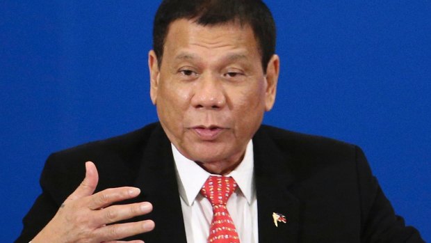 Philippines president Rodrigo Duterte is a controversial strongman.