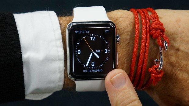 The Apple Watch "builds the digital world directly into your skin".