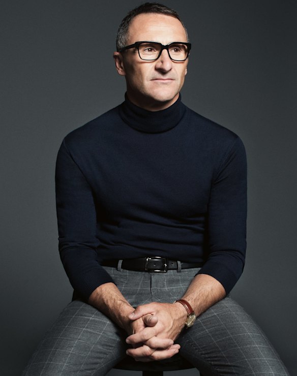 Greens leader Richard Di Natale in a photo shoot for GQ magazine.