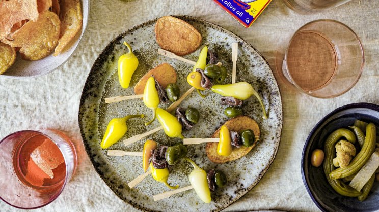 Gildas (tapas on toothpicks) Recipes