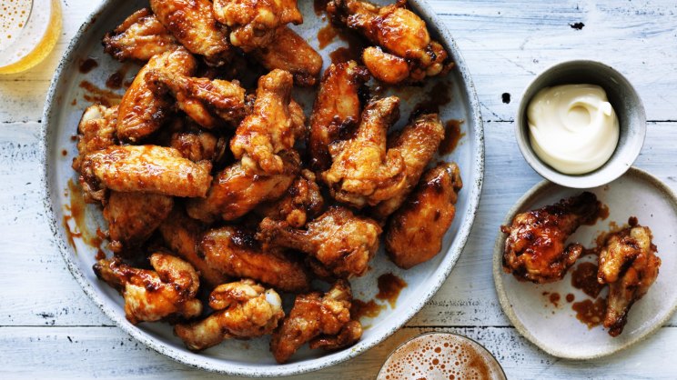 Black pepper teriyaki chicken wings recipe