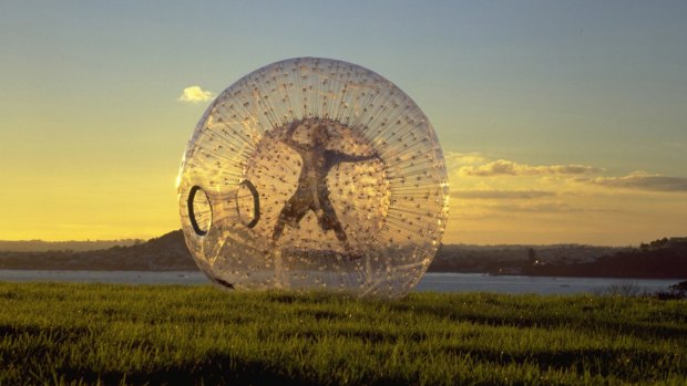 Tourists can go zorbing in New Zealand once the trans-Tasman 'bubble' is in effect.